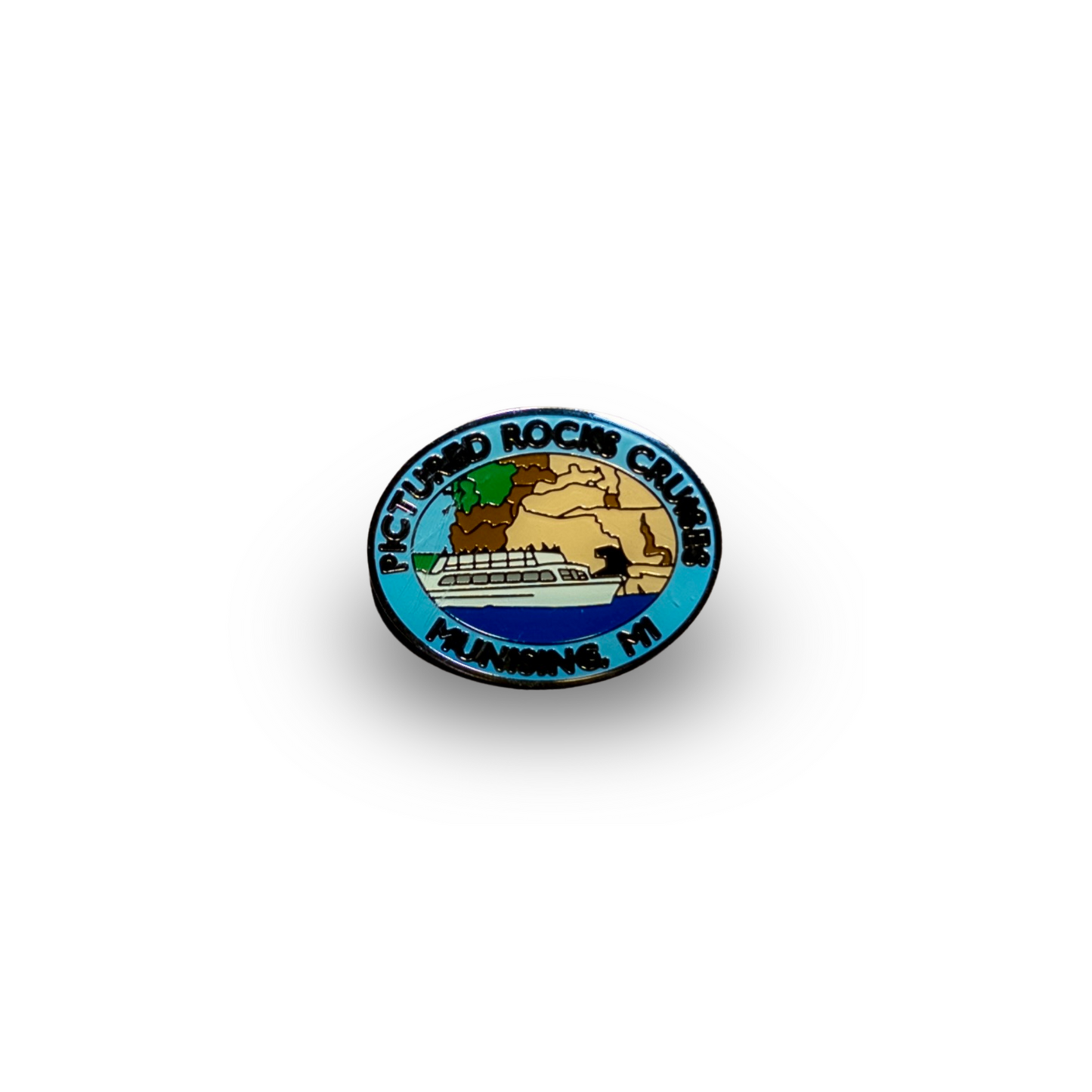 Pictured Rocks Cruises Munising MI Enamel Pin